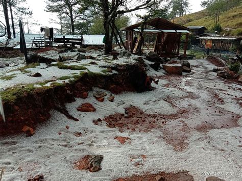 hailstorm philippines|Hailstorm Falls Over Parts of Benguet .